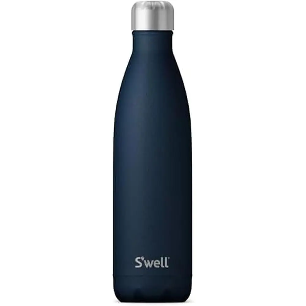Triple Insulated 25oz Stainless Steel Water Bottle in Azurite - Keeps Beverages Cold for 48 Hours or Hot for 24, BPA-Free, Ideal
Triple Insulated 25oz Stainless Steel Water Bottle in Azurite - Keeps Beverages Cold for 48 Hours or Hot for 24, BPA-Free, Ideal