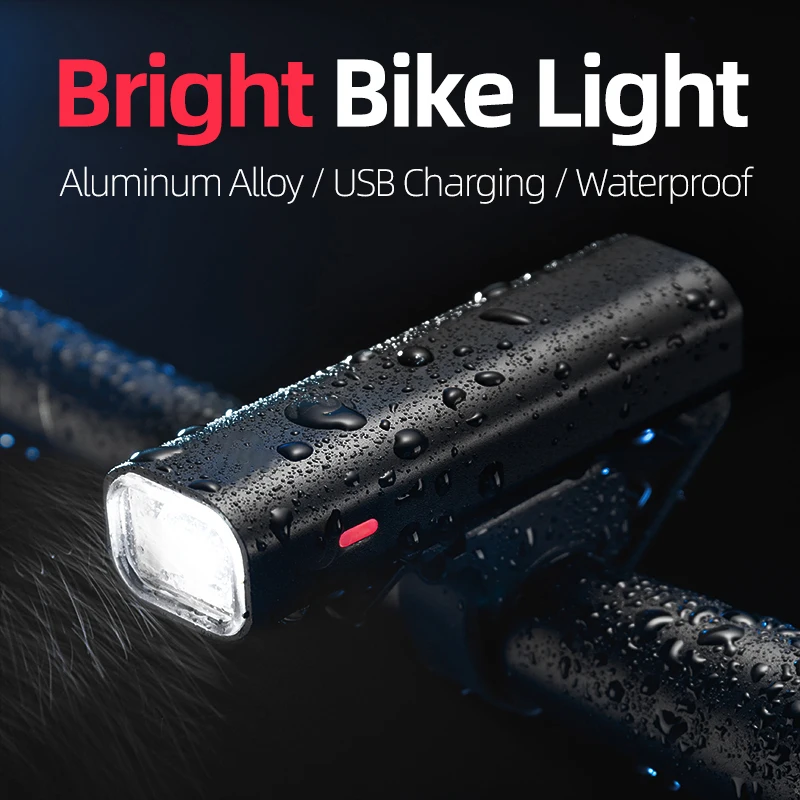 KUPOSS 400 Lumen Bike Lights USB Rechargeable Rainproof Flashlight for MTB & Night Cycling Headlight Bicycle Accessories
KUPOSS 400 Lumen Bike Lights USB Rechargeable Rainproof Flashlight for MTB & Night Cycling Headlight Bicycle Accessories