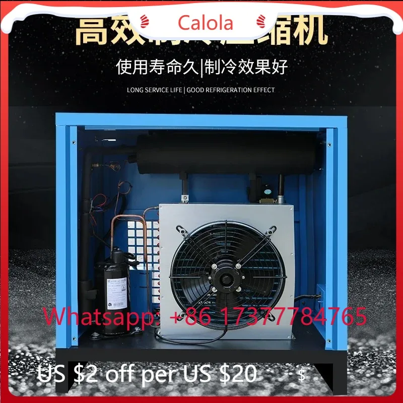 Refrigerated Compressed Air Dryer, 1.5/2.5 Cubic Dryer, 220V Dedicated for Air Compressor
Refrigerated Compressed Air Dryer, 1.5/2.5 Cubic Dryer, 220V Dedicated for Air Compressor