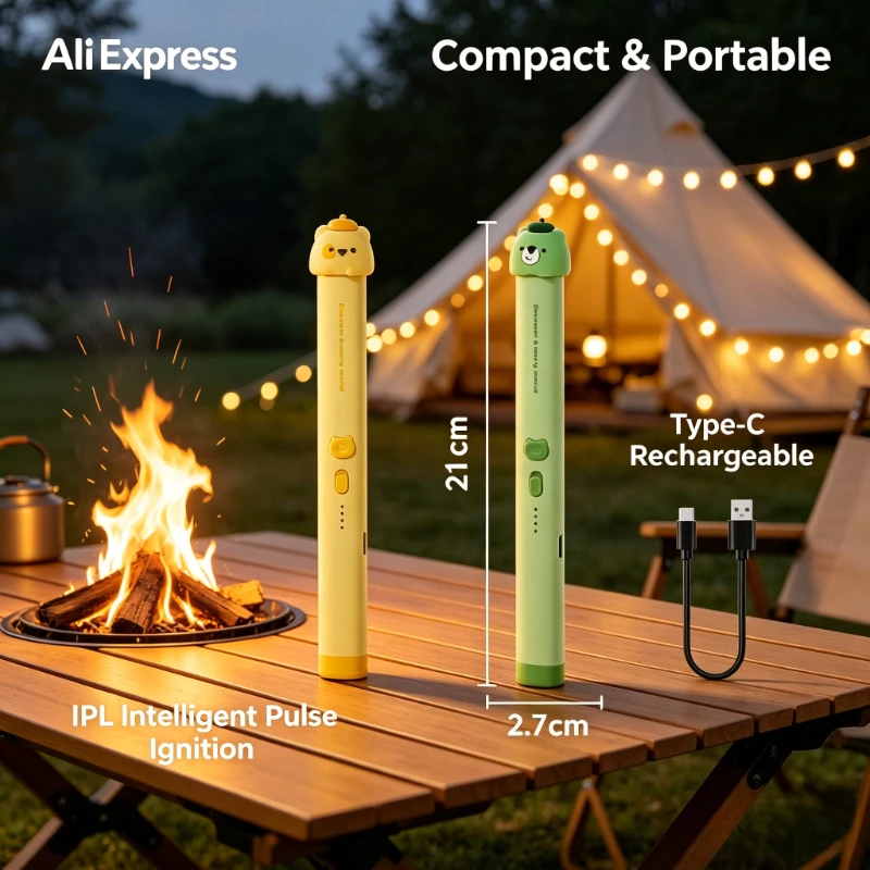 Cute USB Rechargeable Arc Lighter, Portable Electric Igniter, Practical for Cigarette Aromatherapy Gas Stove, Nice Women Gift
Cute USB Rechargeable Arc Lighter, Portable Electric Igniter, Practical for Cigarette Aromatherapy Gas Stove, Nice Women Gift