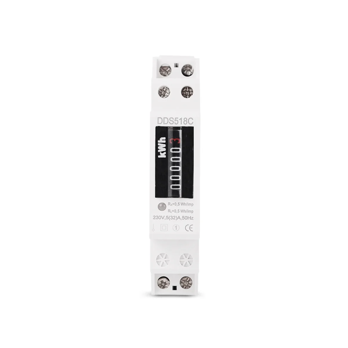 A94Z Household Electronic Din Rail Single Phase Electricity Power Consumption Wattmeter Energy Meter KWh Counter
A94Z Household Electronic Din Rail Single Phase Electricity Power Consumption Wattmeter Energy Meter KWh Counter