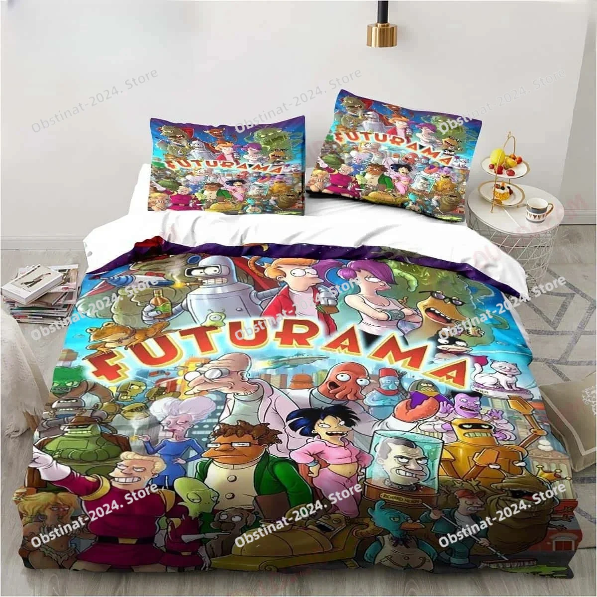 3D Cartoon Futuramas Bender Poster Bedding Set Sheet King Twin Double Child Bedding Set Mircofiber or Polyester Duvet Cover Set
3D Cartoon Futuramas Bender Poster Bedding Set Sheet King Twin Double Child Bedding Set Mircofiber or Polyester Duvet Cover Set