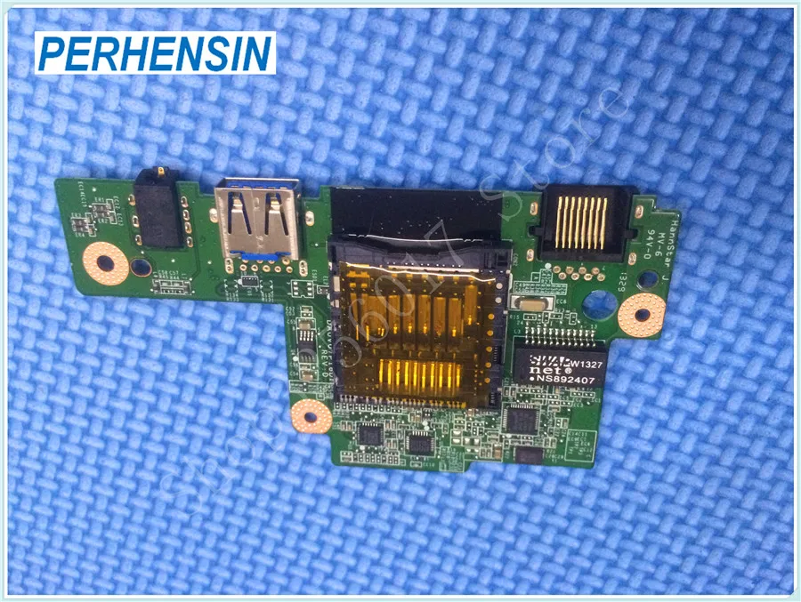 Плата аудиопорта USB LAN для DELL Vostor 3360 V4Y1J 0V4Y1J DA0V07PI6D1, 100% работает отлично
Плата аудиопорта USB LAN для DELL Vostor 3360 V4Y1J 0V4Y1J DA0V07PI6D1, 100% работает отлично