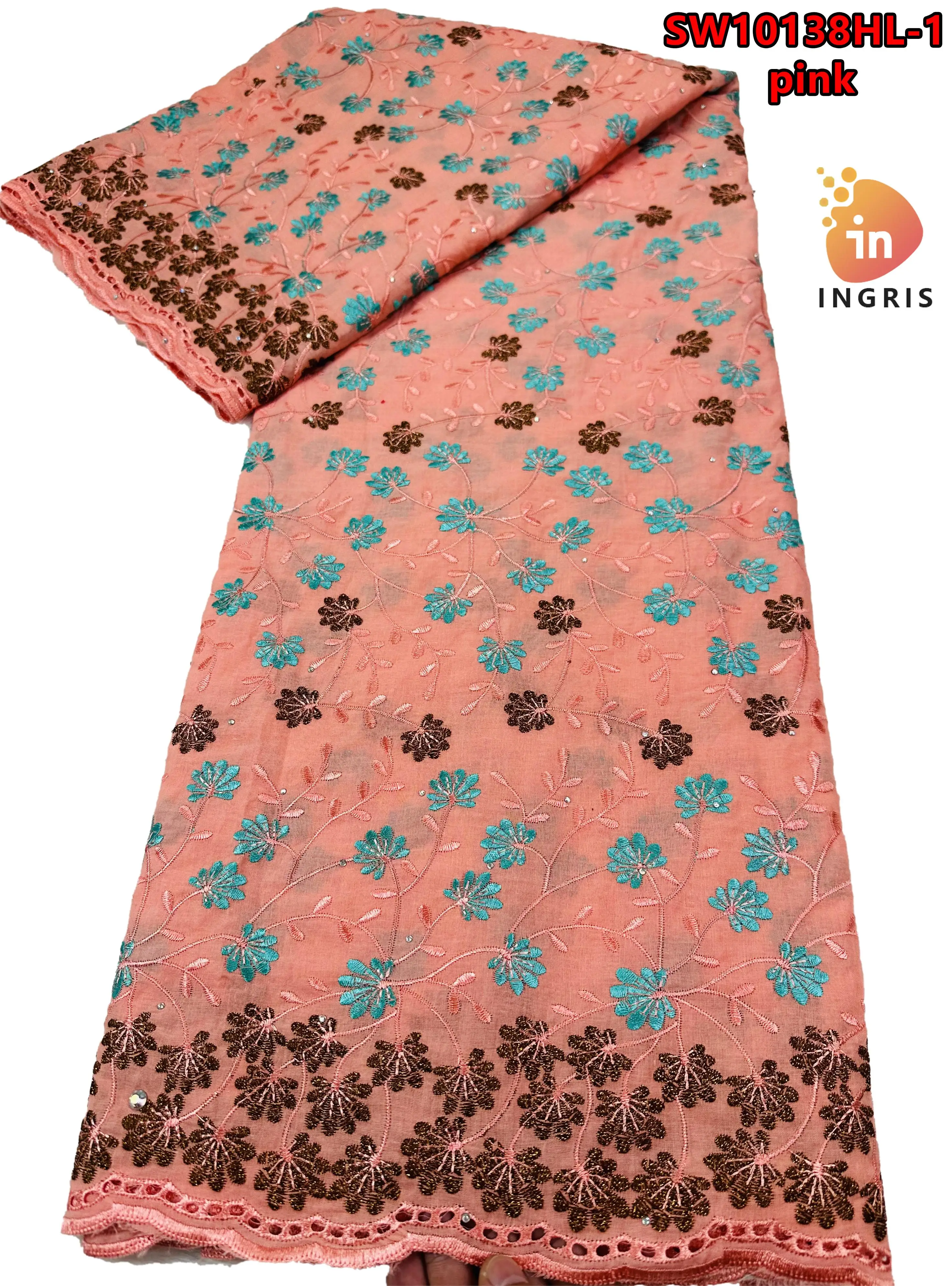 African Lace Fabric High Quality Nigerian Cotton Lace Fabric Embroidery Swiss In Switzerland For Diy Dress SW10138HL
African Lace Fabric High Quality Nigerian Cotton Lace Fabric Embroidery Swiss In Switzerland For Diy Dress SW10138HL
