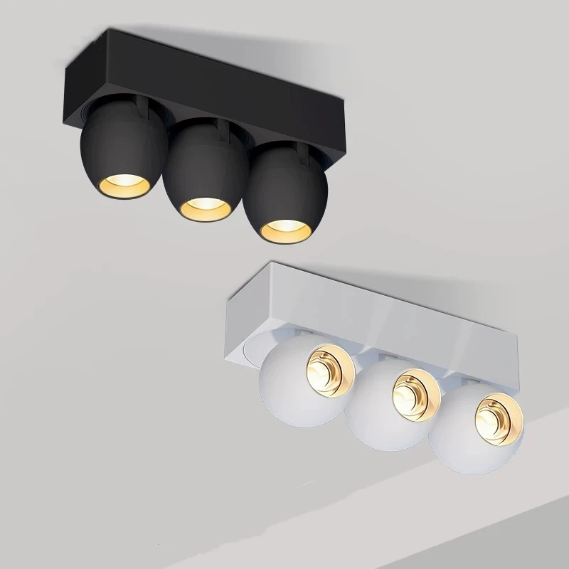 Home Decor Surface-Mounted Dimmable and Color-Adjustable Single-Head and Multi-Head Spotlights
Home Decor Surface-Mounted Dimmable and Color-Adjustable Single-Head and Multi-Head Spotlights