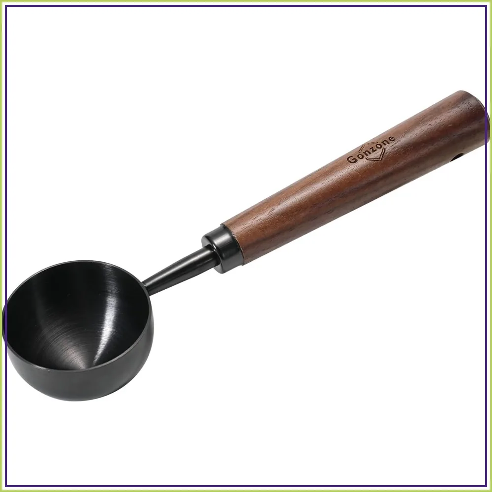 Vintage Coffee Measuring Spoon 304 Stainless Steel 10g Capacity Walnut Handle for Coffee Tea
Vintage Coffee Measuring Spoon 304 Stainless Steel 10g Capacity Walnut Handle for Coffee Tea