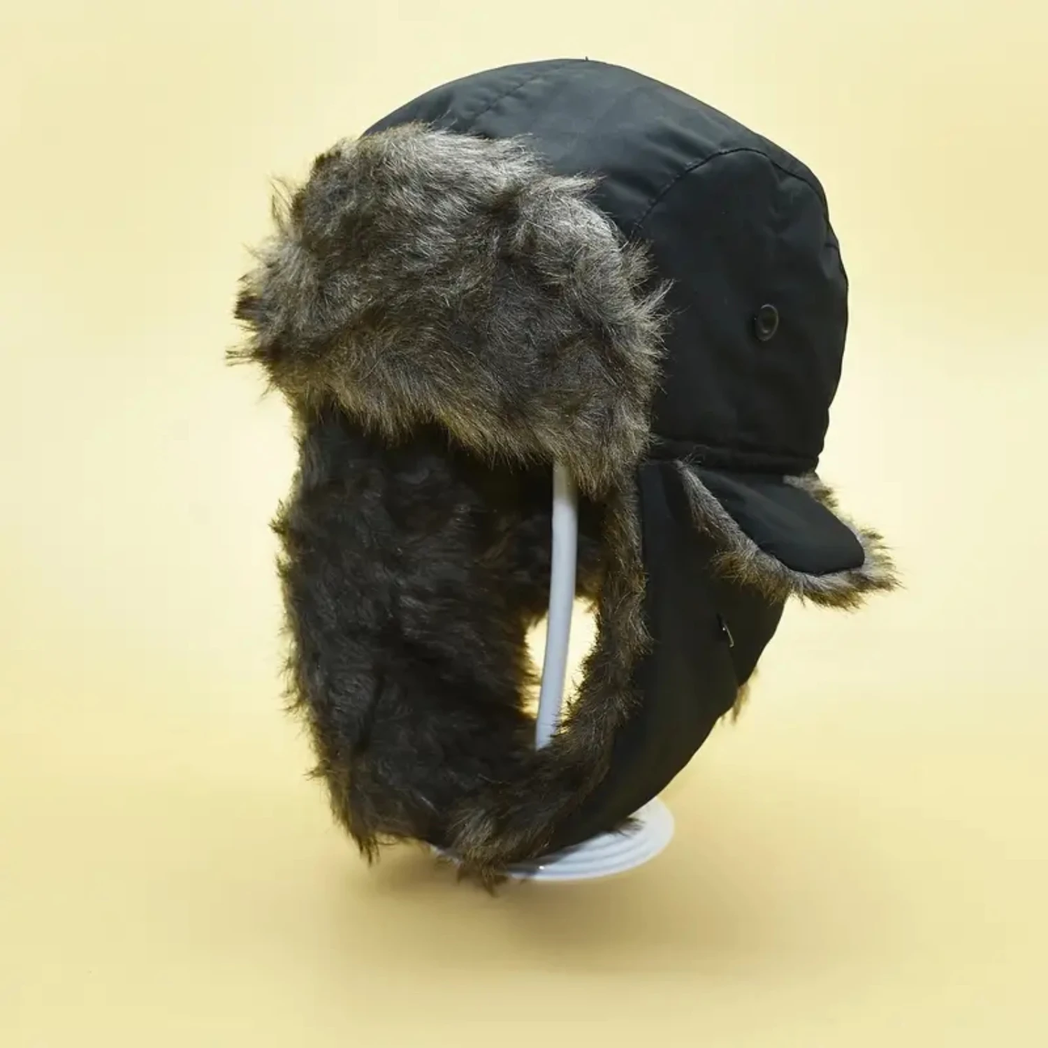 Winter Trooper Earflap Hat, Unisex Thickened Solid Color Cap for Men and Women, 1pc
Winter Trooper Earflap Hat, Unisex Thickened Solid Color Cap for Men and Women, 1pc