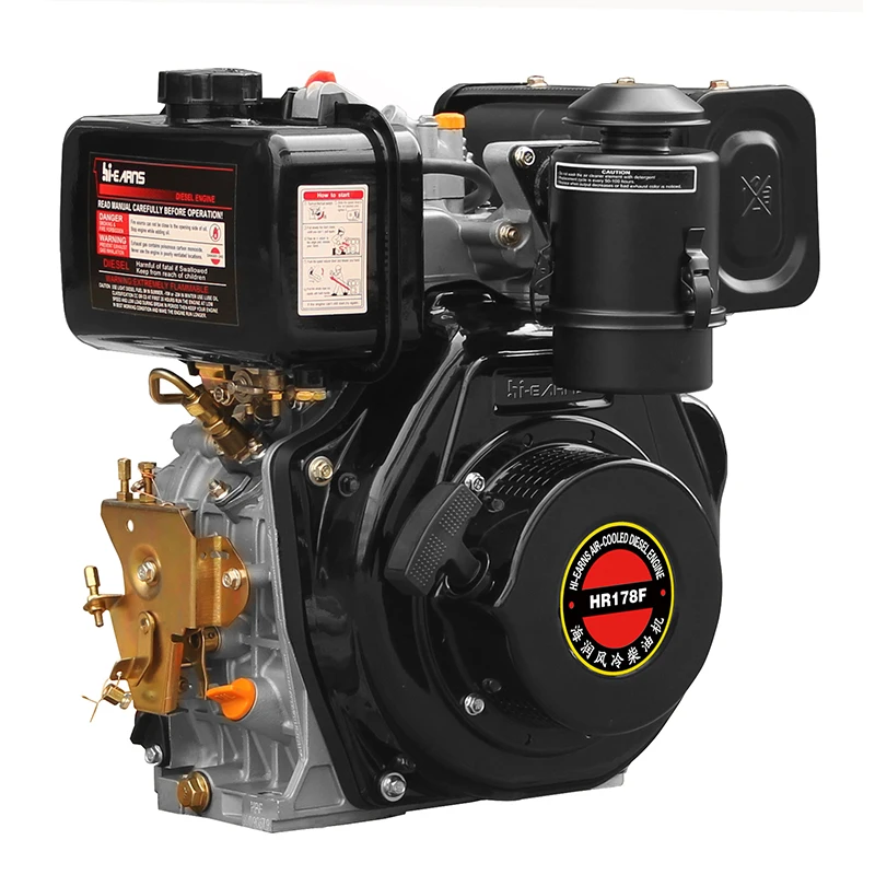 5HP 3.7kW Hand Start Diesel Engine HR178F G5 Shaft Italian Handle Flange Disc For Boats Recoil Start
5HP 3.7kW Hand Start Diesel Engine HR178F G5 Shaft Italian Handle Flange Disc For Boats Recoil Start