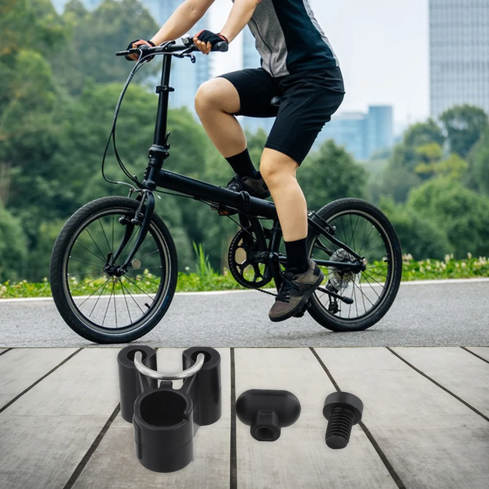 Head Tube Catcher For Brompton Mount Head Tube Clamp Nylon Head Tube Functional Accessory M6 Screw Specification
Head Tube Catcher For Brompton Mount Head Tube Clamp Nylon Head Tube Functional Accessory M6 Screw Specification