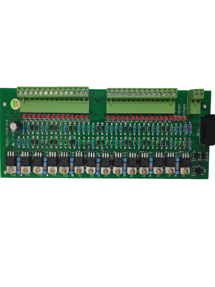 Die casting machine PCB-01B amplification plate PLC protection 14 ways
Die casting machine PCB-01B amplification plate PLC protection 14 ways