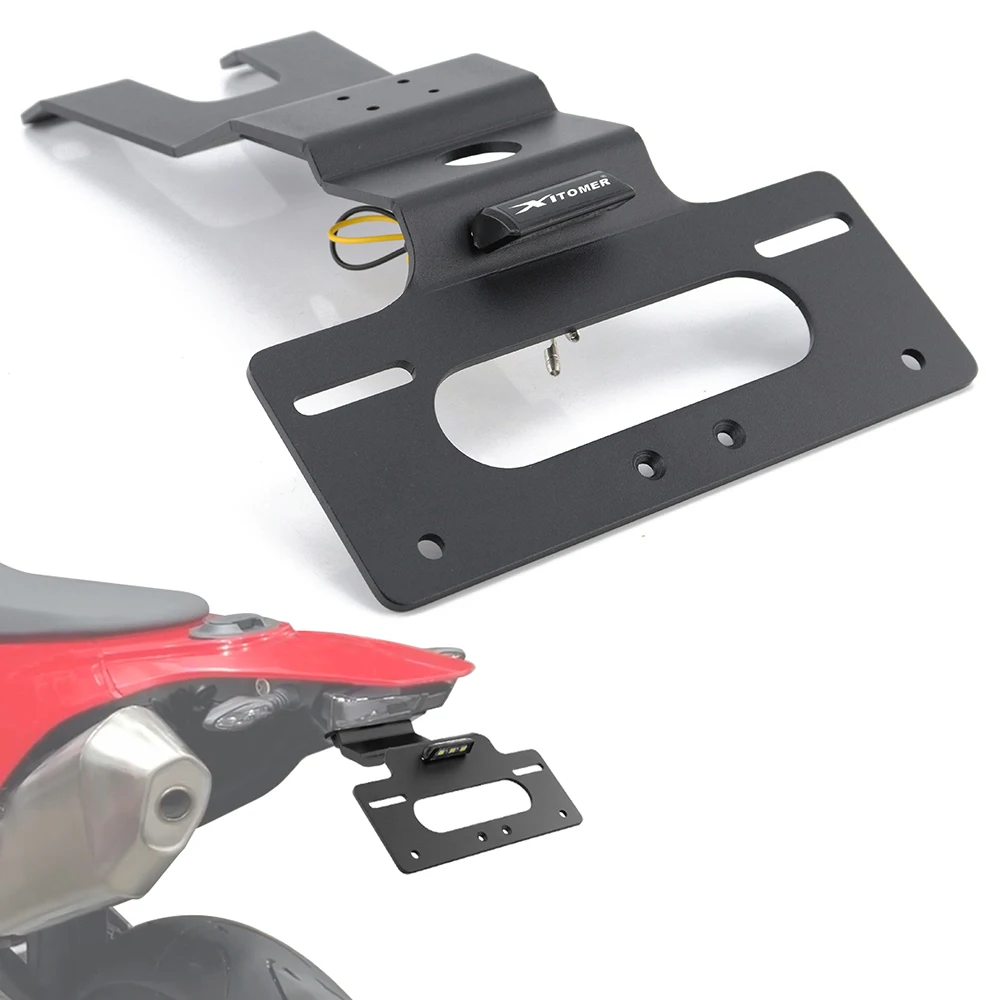 Motorbike Rear Tail Tidy Fender Eliminator Kit For Truimph Speed Twin 1200 2019-2025 Speed Twin 1200RS 2025 License Plate Holder
Motorbike Rear Tail Tidy Fender Eliminator Kit For Truimph Speed Twin 1200 2019-2025 Speed Twin 1200RS 2025 License Plate Holder