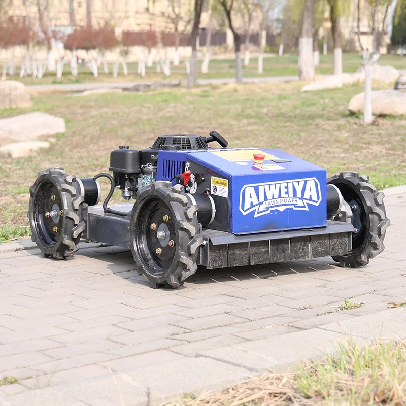 Customized Remote Control Crawler Lawn Mower Anti Rollover Slope Mowing Machine for Orchard Farm Mountain Grass Cutting
Customized Remote Control Crawler Lawn Mower Anti Rollover Slope Mowing Machine for Orchard Farm Mountain Grass Cutting