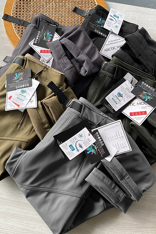 Outdoor Men's Fce Lined Soft ell Pants Breathable Warm Windproof Casual Trousers for Autumn Winter Youth Straight Leg Lo...
Outdoor Men's Fce Lined Soft ell Pants Breathable Warm Windproof Casual Trousers for Autumn Winter Youth Straight Leg Lo...