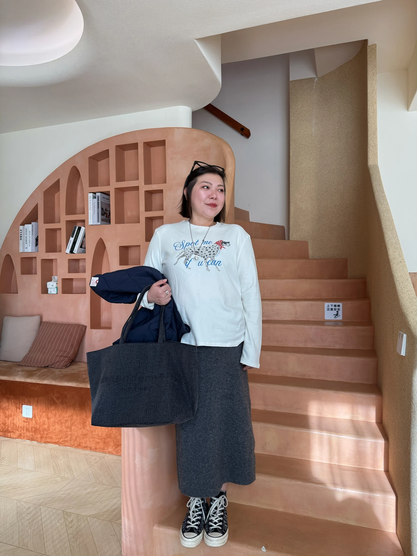 Rose Sister больших размеров, женская осенне-зимняя корейская повседневная напольная основа с принтом собаки и круглым Ne Long Sve T-S...
Rose Sister больших размеров, женская осенне-зимняя корейская повседневная напольная основа с принтом собаки и круглым Ne Long Sve T-S...