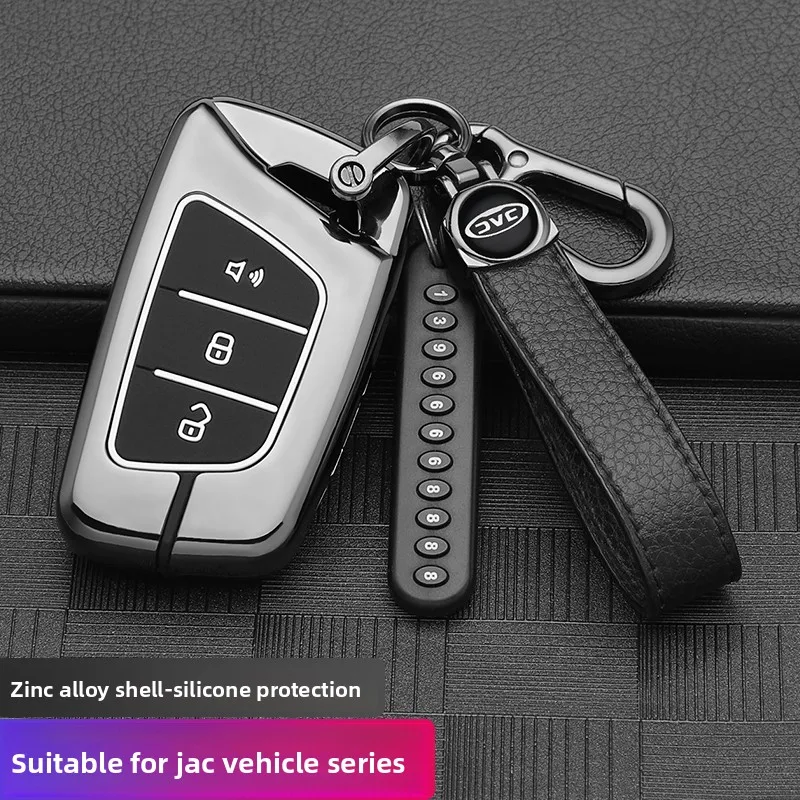 Key Case Cover For JAC Car Key Case Cover for JAC T50 S2 S3 S4 S5 S7 E10X X8 X7 A5 E40X Auto Shell Fob Holder Accessories
Key Case Cover For JAC Car Key Case Cover for JAC T50 S2 S3 S4 S5 S7 E10X X8 X7 A5 E40X Auto Shell Fob Holder Accessories