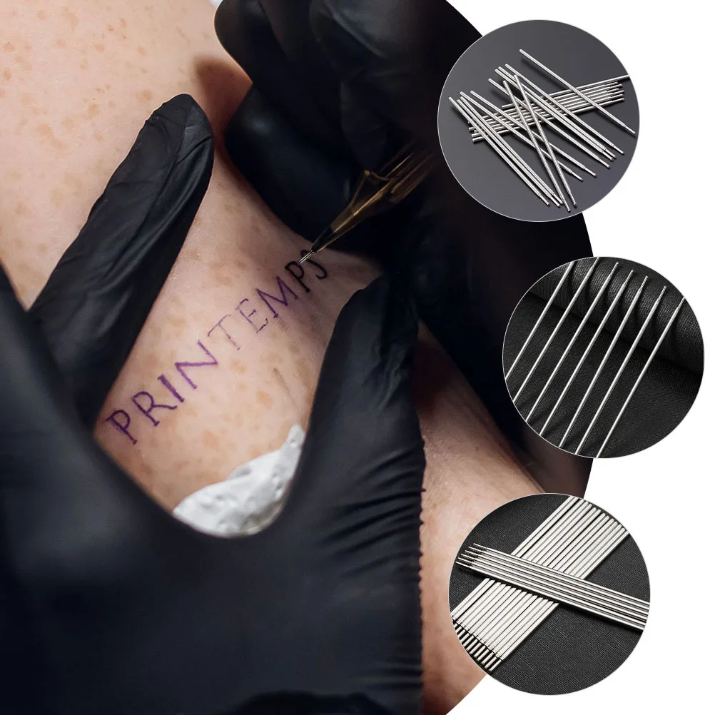 40Pcs Tips Lines Tattoo Refills Skin Markers Metal Pen Nibs for Stencil Outlining Professional Tattooing Creative Marking Tools
40Pcs Tips Lines Tattoo Refills Skin Markers Metal Pen Nibs for Stencil Outlining Professional Tattooing Creative Marking Tools