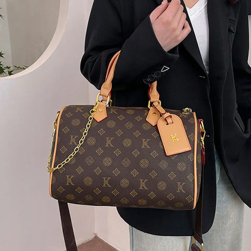 2025 Women's Vintage Boston Bag | Artistic Print Crossbody Purse | Spacious Work Tote | Adjustable Leather Shoulder Bag
2025 Women's Vintage Boston Bag | Artistic Print Crossbody Purse | Spacious Work Tote | Adjustable Leather Shoulder Bag