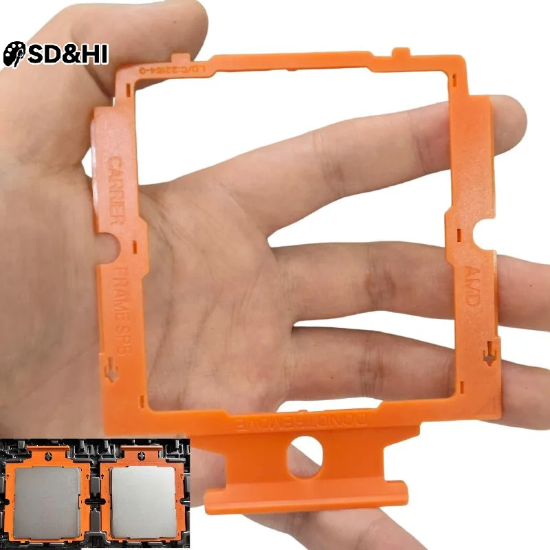 1Pcs DIY Accessories New Threadripper SP5 Epyc 9224 9654 9554 4" Socket Fixed Support Carrier Frame CPU Tray
1Pcs DIY Accessories New Threadripper SP5 Epyc 9224 9654 9554 4" Socket Fixed Support Carrier Frame CPU Tray