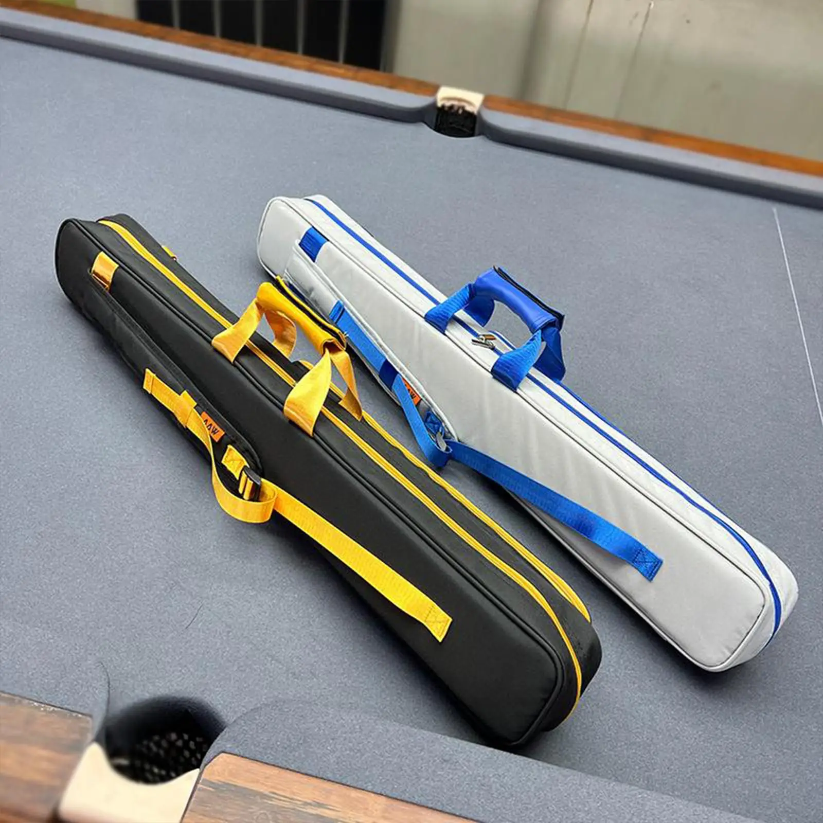 Pool Cue Carrying Case Oxford Cloth Shoulder Strap Billiards Rod Protector for Billiards Club Organizer
Pool Cue Carrying Case Oxford Cloth Shoulder Strap Billiards Rod Protector for Billiards Club Organizer