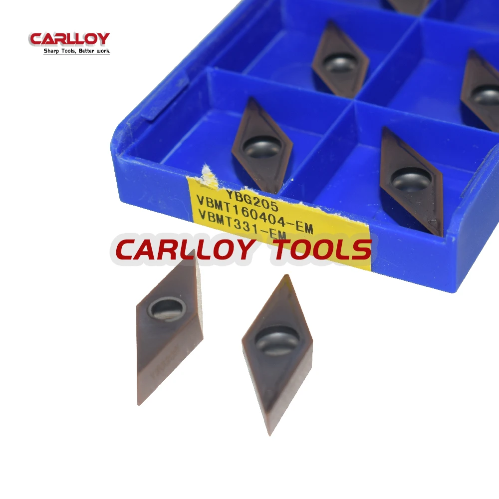 VBMT160404-EM YBG205 Carbide Cutting Tool Insert ZCC CT VBMT For Inox
VBMT160404-EM YBG205 Carbide Cutting Tool Insert ZCC CT VBMT For Inox