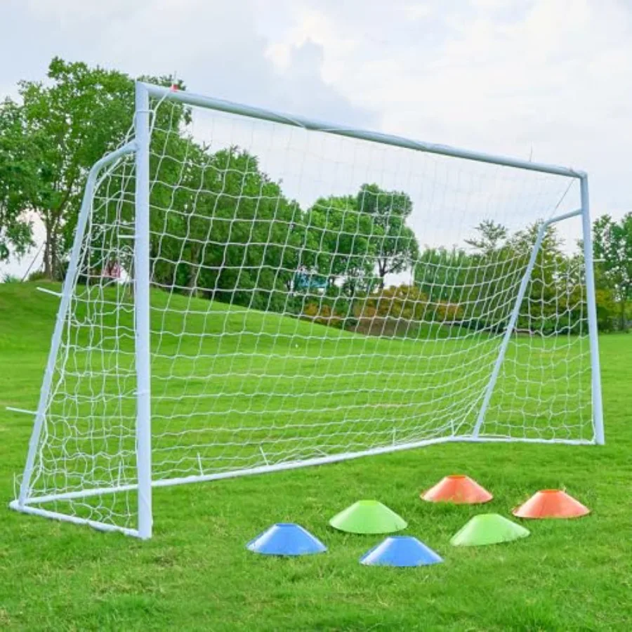 8×6 FT Soccer Goals for Backyard, 2"Diameter Steel Soccer Goal for Kids and Adults Large soccer goal Powder Coated Galvanized Steel Post With Soccer Target Net for Training
8×6 FT Soccer Goals for Backyard, 2"Diameter Steel Soccer Goal for Kids and Adults Large soccer goal Powder Coated Galvanized Steel Post With Soccer Target Net for Training