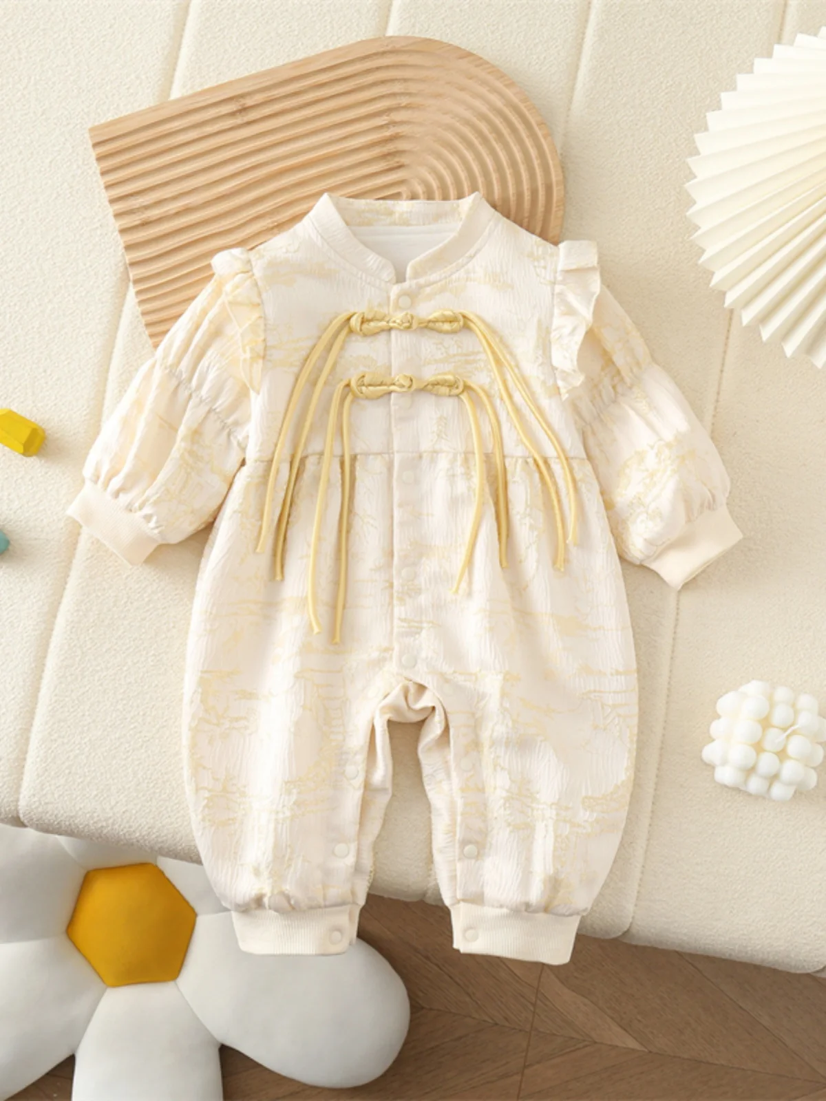 Autumn Outfit Baby Girl Long Sve Onesie Double Layer Cling Suit Infant Fem Outerwear Spring Autumn Seasonal Clothing
Autumn Outfit Baby Girl Long Sve Onesie Double Layer Cling Suit Infant Fem Outerwear Spring Autumn Seasonal Clothing