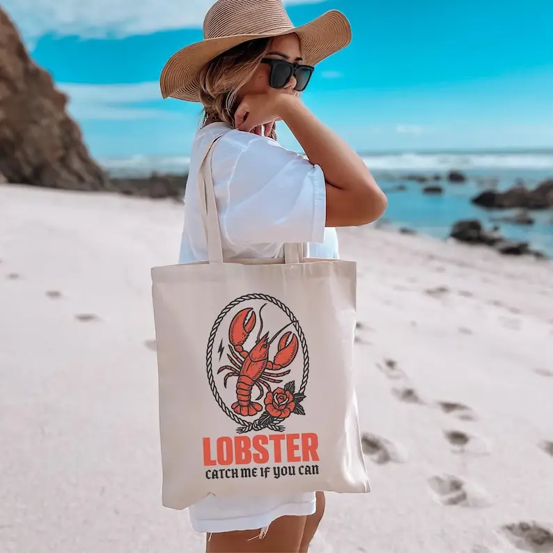 Lobster Tote Bag Fisherman Aesthetic Tote Bag Foodie Tomato Girl Summer Shopping Bag Lobster Nautical Reusable Grocery
Lobster Tote Bag Fisherman Aesthetic Tote Bag Foodie Tomato Girl Summer Shopping Bag Lobster Nautical Reusable Grocery
