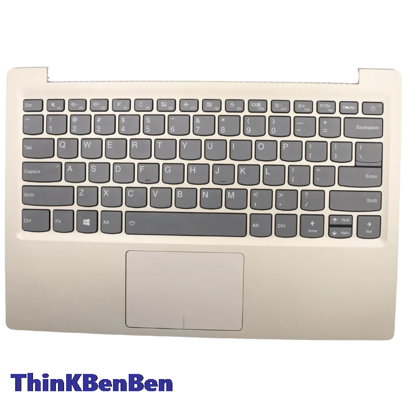 US English Golden Keyboard Upper Case Palmrest Shell Cover For Lenovo Ideapad 320S 13 13IKB 5CB0Q17514
US English Golden Keyboard Upper Case Palmrest Shell Cover For Lenovo Ideapad 320S 13 13IKB 5CB0Q17514
