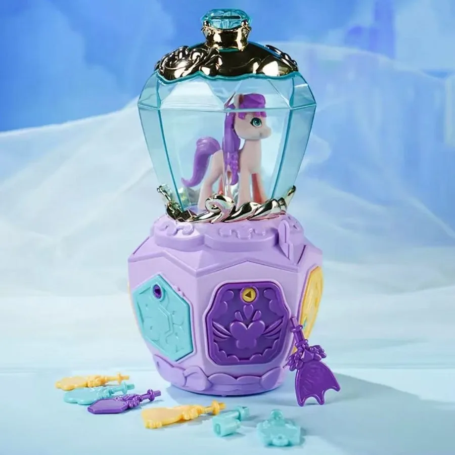 Музыкальная шкатулка Hasbro с моими маленькими пони, Музыкальная шкатулка с подсветкой для девочек, игровой домик, забавная модель игрушек, коллекционная фигурка из Актона, подарки для детей на день рождения
Музыкальная шкатулка Hasbro с моими маленькими пони, Музыкальная шкатулка с подсветкой для девочек, игровой домик, забавная модель игрушек, коллекционная фигурка из Актона, подарки для детей на день рождения