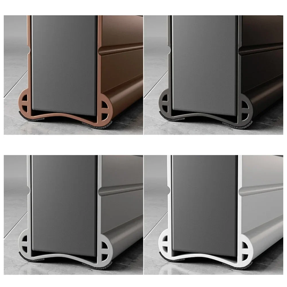 1pc Door Seal Draught Excluder Against Insects Weatherproof Blocker Sound Insulation Door Stopper Door Bottom Sealing Strip
1pc Door Seal Draught Excluder Against Insects Weatherproof Blocker Sound Insulation Door Stopper Door Bottom Sealing Strip