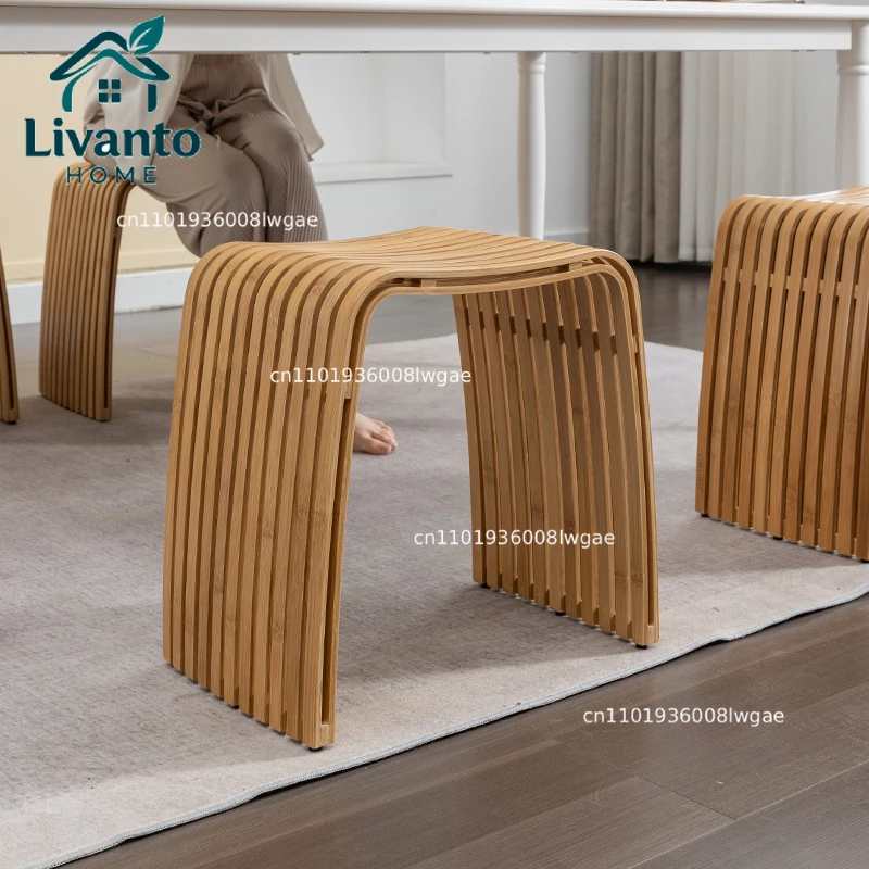 Minimalism Bamboo Living Room Dining Stools Modern Shoe Changing Stool Strong Durable Dressing Chair Versatile Home Furniture
Minimalism Bamboo Living Room Dining Stools Modern Shoe Changing Stool Strong Durable Dressing Chair Versatile Home Furniture