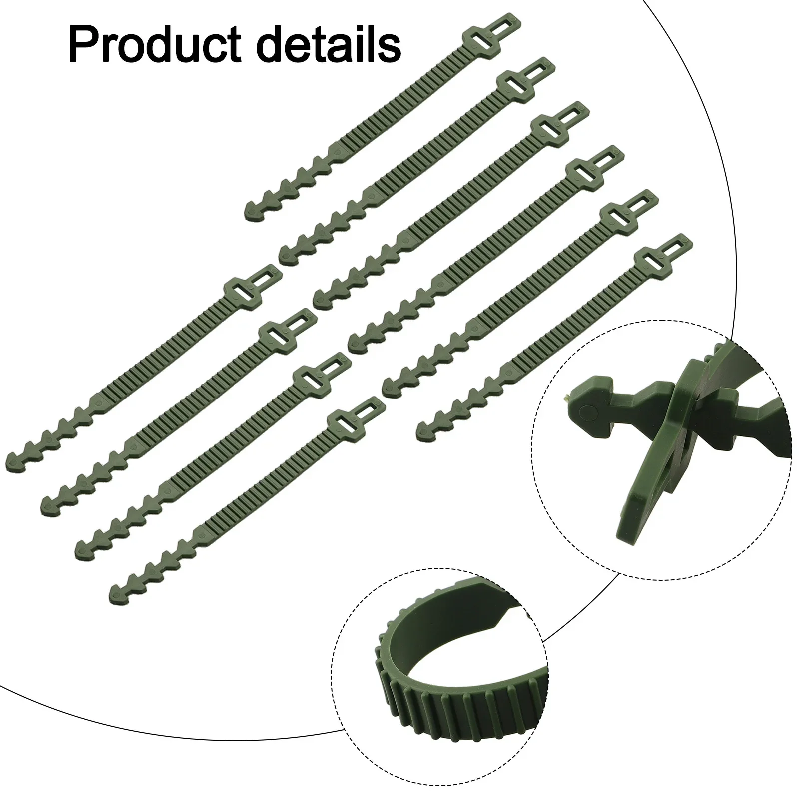 Brand New Garden Tie Plant Adjustable Clips Home Outdoor Plant Ties Straps Supports Tape 10PCS 24cm Accessories
Brand New Garden Tie Plant Adjustable Clips Home Outdoor Plant Ties Straps Supports Tape 10PCS 24cm Accessories