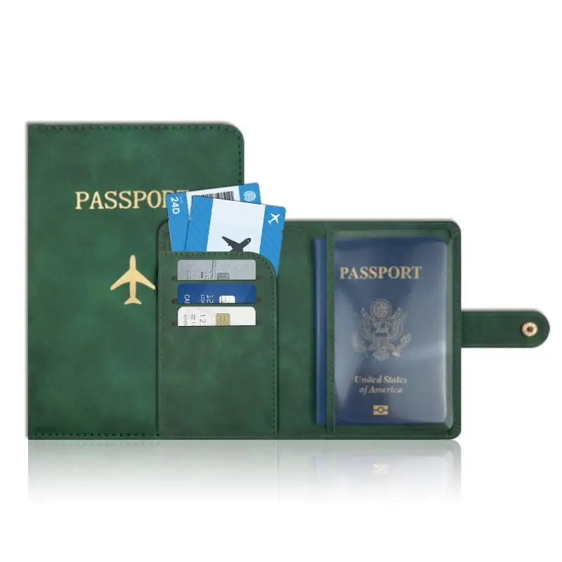 Cute PU Leather Passport Wallet Waterproof Multi Card Holder Travel Document Organizer for Men Women
Cute PU Leather Passport Wallet Waterproof Multi Card Holder Travel Document Organizer for Men Women