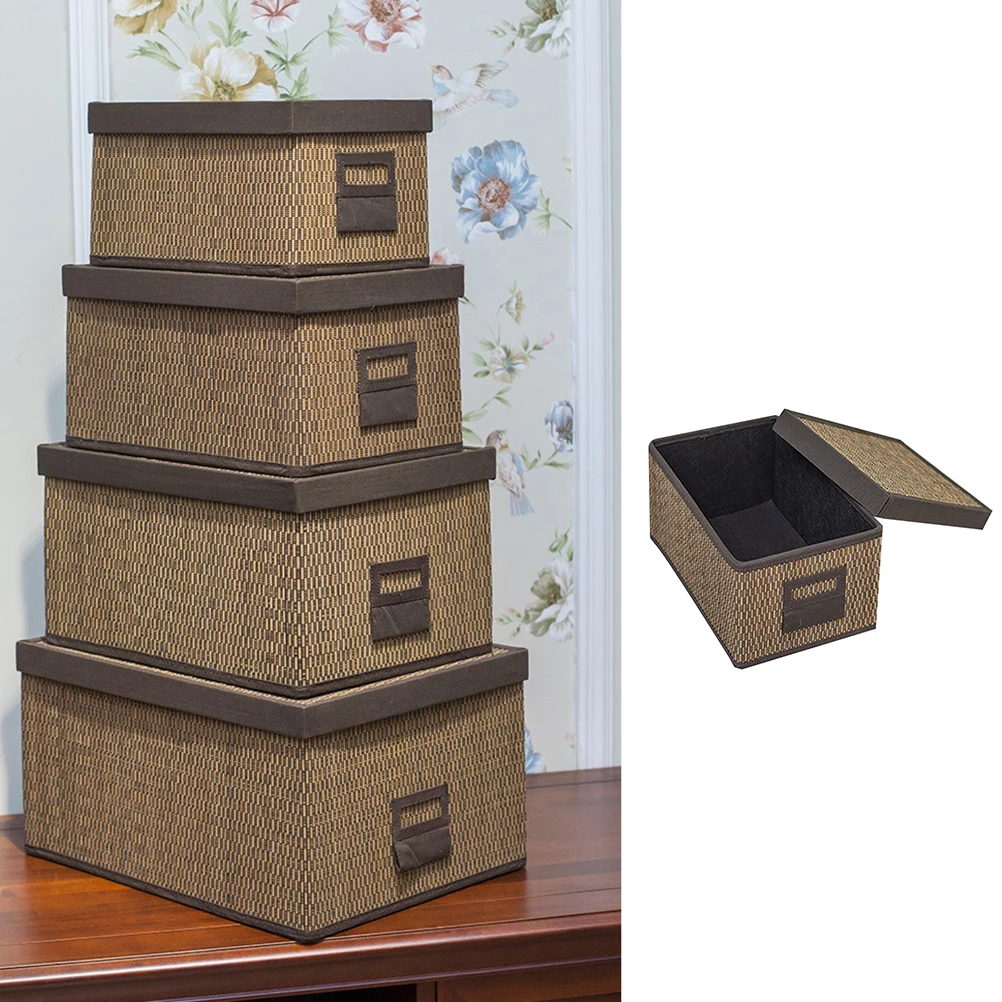 Foldable Bamboo Storage Bins Laundry Basket Household Organizer For Bedroom Bathroom Foldable Design Modern Decorative Practical
Foldable Bamboo Storage Bins Laundry Basket Household Organizer For Bedroom Bathroom Foldable Design Modern Decorative Practical