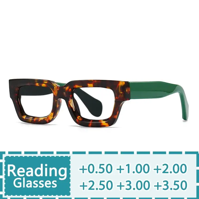 R56508 Fashion Retro Square Brand Designer Has Reading Glasses+1.00~+3.00 Men and Women's Patchwork Color Presbyopia Glasses
R56508 Fashion Retro Square Brand Designer Has Reading Glasses+1.00~+3.00 Men and Women's Patchwork Color Presbyopia Glasses