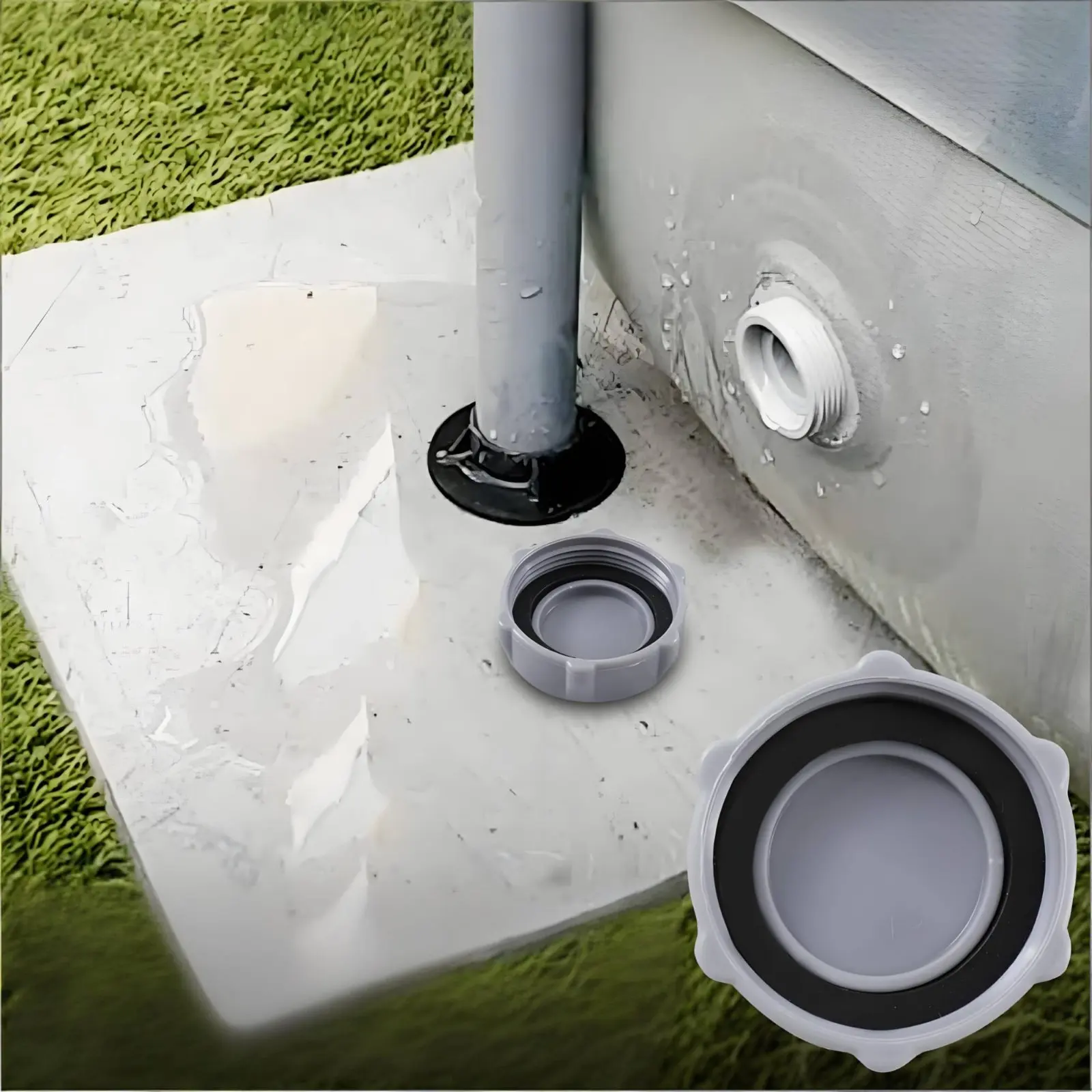 Outdoor Ground Pool Drain Cap Tight Seal Pool Drain Valve Cover Leak-Proof Heavy Duty
Outdoor Ground Pool Drain Cap Tight Seal Pool Drain Valve Cover Leak-Proof Heavy Duty