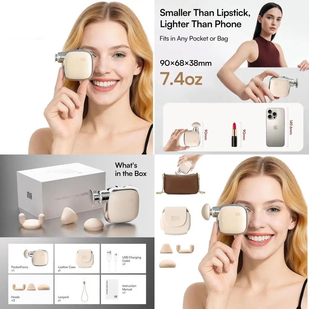 Компактный мощный массажный пистолет – портативное устройство для глубокого расслабления мышц, кожаный чехол и 3 насадки, идеально подходит для путешествий и офиса, универсальный подарок для мужчин и женщин
Компактный мощный массажный пистолет – портативное устройство для глубокого расслабления мышц, кожаный чехол и 3 насадки, идеально подходит для путешествий и офиса, универсальный подарок для мужчин и женщин