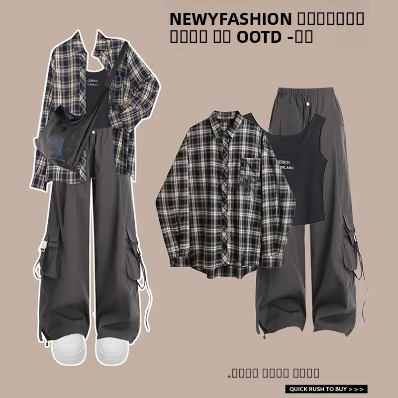 Шикарный корейский повседневный комплект ранней осени, длинные брюки для похудения, универсальные длинные брюки из полиэфирного волокна с застежкой на талии
Шикарный корейский повседневный комплект ранней осени, длинные брюки для похудения, универсальные длинные брюки из полиэфирного волокна с застежкой на талии