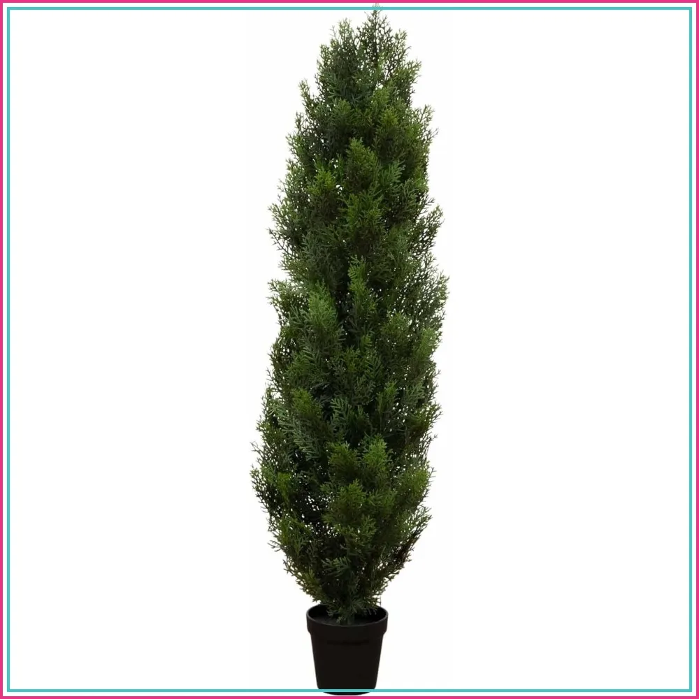 4ft UV Resistant Artificial Cedar Tree with 1000 Lifelike Tips for Outdoor Patio Porch Entryway
4ft UV Resistant Artificial Cedar Tree with 1000 Lifelike Tips for Outdoor Patio Porch Entryway
