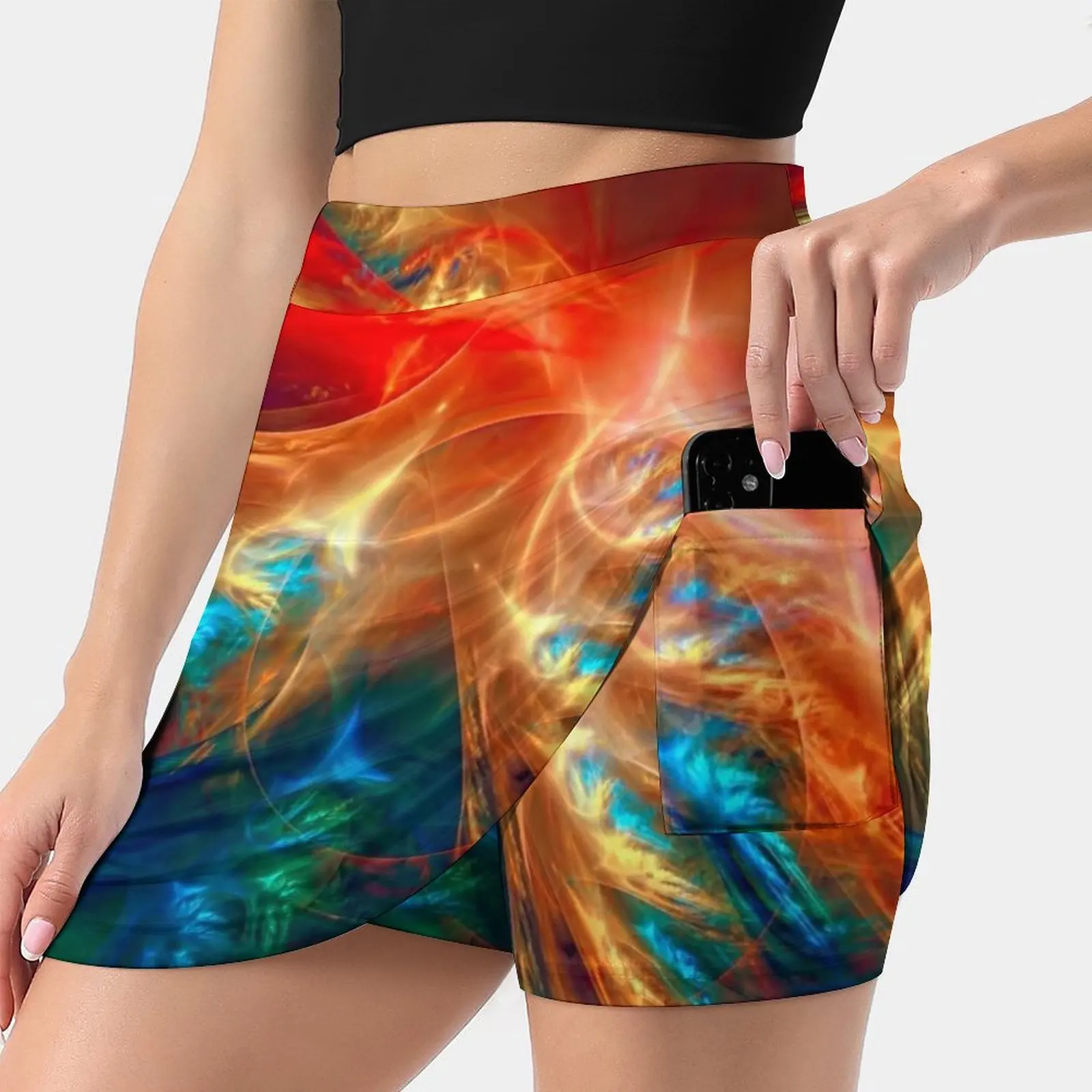 Красочная Женская Спортивная юбка Skort с карманами, модная юбка в Корейском стиле, юбки 4Xl, абстрактный фон, абстрактное искусство
Красочная Женская Спортивная юбка Skort с карманами, модная юбка в Корейском стиле, юбки 4Xl, абстрактный фон, абстрактное искусство