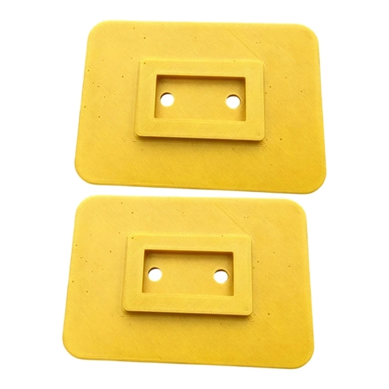 Camping Support Plate Set for Motorhome and Travel Trailer Foot Placement, 14x10cm Base Plates, 2 Piece Pair Pack
Camping Support Plate Set for Motorhome and Travel Trailer Foot Placement, 14x10cm Base Plates, 2 Piece Pair Pack