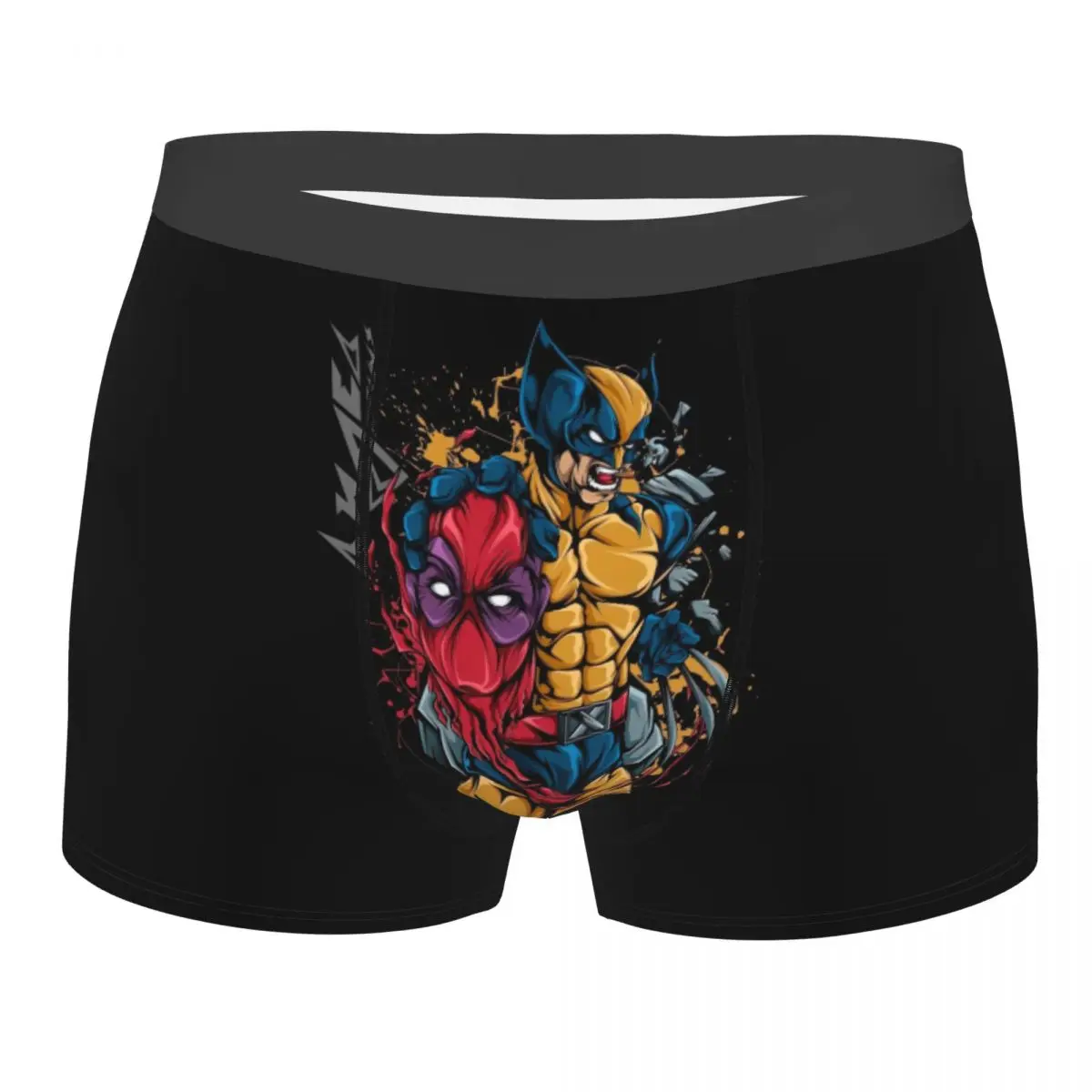 Custom Wolverine X Deadpool Underwear Men Print Boxer Shorts Panties Briefs Breathable Underpants
Custom Wolverine X Deadpool Underwear Men Print Boxer Shorts Panties Briefs Breathable Underpants