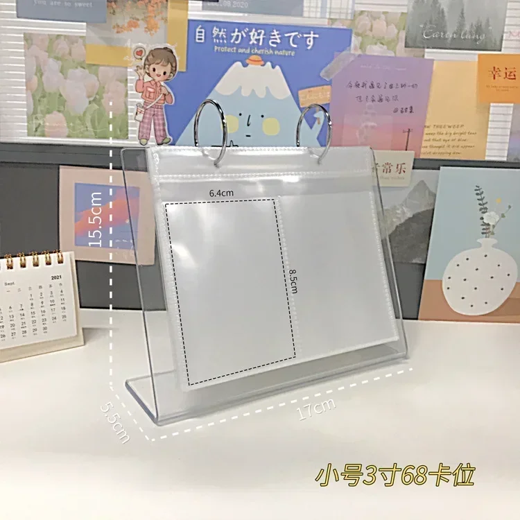 Acrylic Desktop Standing Photo Album Mini 3/5/4/6 Inch PP Photo Album Picture Frames Page Desk Calendar Kpop Photocards Holder
Acrylic Desktop Standing Photo Album Mini 3/5/4/6 Inch PP Photo Album Picture Frames Page Desk Calendar Kpop Photocards Holder