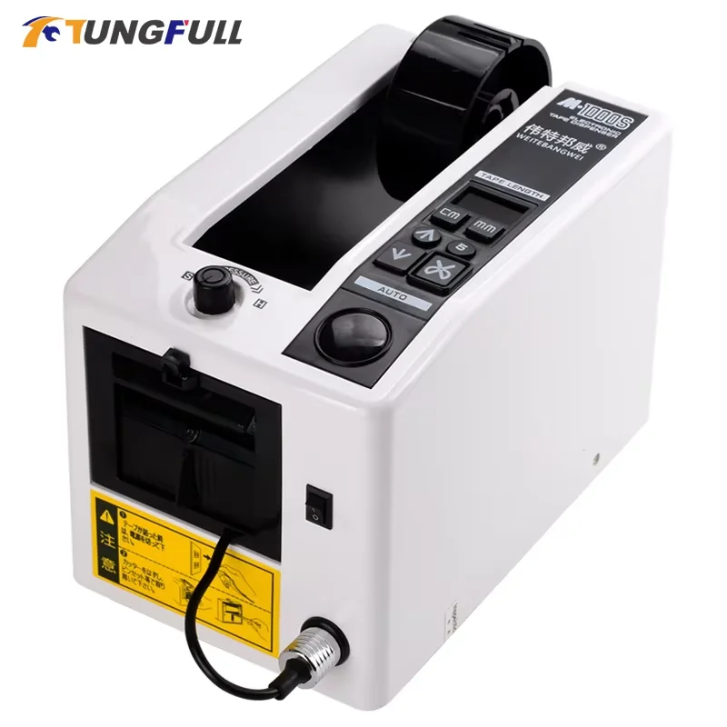 M-1000 Electric Automatic Tape Dispenser Adhesive Tape Cutter Machine - Electronic Roll Cutter for Tapes
M-1000 Electric Automatic Tape Dispenser Adhesive Tape Cutter Machine - Electronic Roll Cutter for Tapes