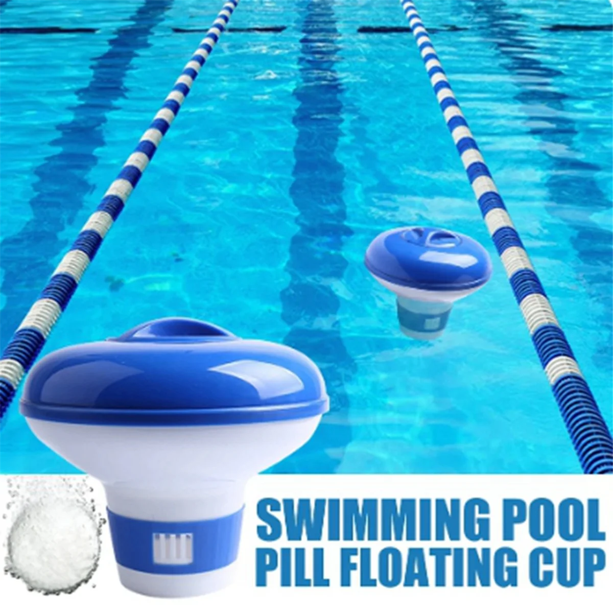 Floating Swimming Pool Chlorine Tablet Automatic Dispenser Outdoor Pool Cleaning
Floating Swimming Pool Chlorine Tablet Automatic Dispenser Outdoor Pool Cleaning