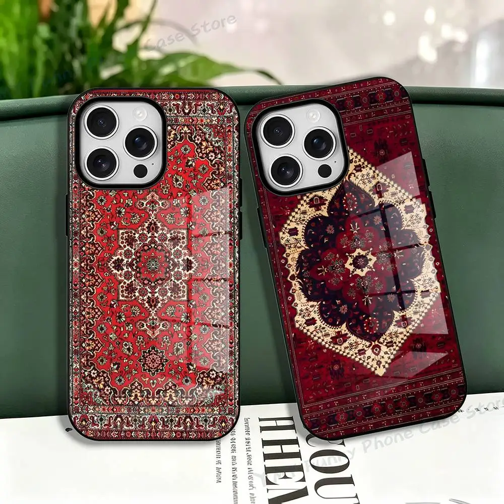 Exquisite Handmade Carpets Silicone Soft Case For iPhone 17,16,15,14,13,12,11 Pro Max For Magnetic Shell Frosted Cover
Exquisite Handmade Carpets Silicone Soft Case For iPhone 17,16,15,14,13,12,11 Pro Max For Magnetic Shell Frosted Cover