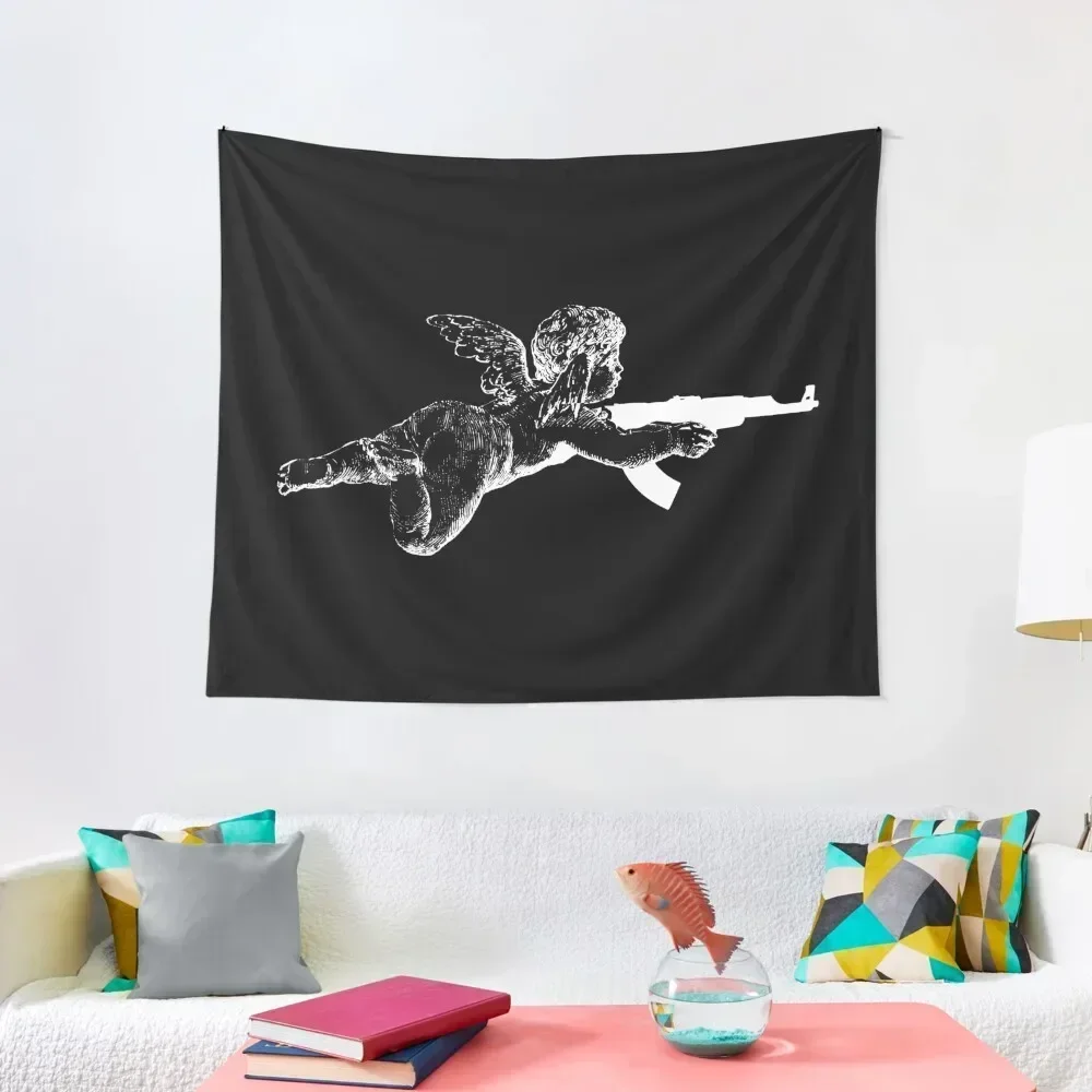 Angel with AK-47 Tapestry Room Decor For Girls Decorative Wall Room Decoration Korean Style Wall Hangings Decoration Tapestry
Angel with AK-47 Tapestry Room Decor For Girls Decorative Wall Room Decoration Korean Style Wall Hangings Decoration Tapestry