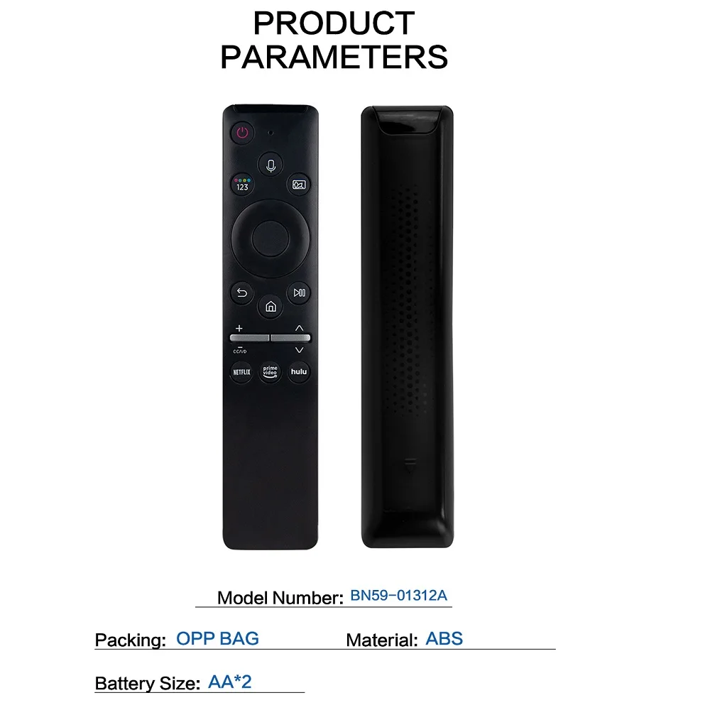 ZLRLMHY BN59-01312A TV Voice Remote Control for Samsung Smart V QN49Q60RAF QN55Q80R QN50Q60TAFXZ for Remote Control Smart Tv
ZLRLMHY BN59-01312A TV Voice Remote Control for Samsung Smart V QN49Q60RAF QN55Q80R QN50Q60TAFXZ for Remote Control Smart Tv