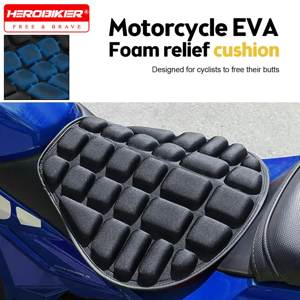 Universal Motorcycle Seat Cushion Motorcycle Foam Soft Comfortable Riding Seat Cushion Shock Absorbing Motorcycle Seat Cushion
Universal Motorcycle Seat Cushion Motorcycle Foam Soft Comfortable Riding Seat Cushion Shock Absorbing Motorcycle Seat Cushion