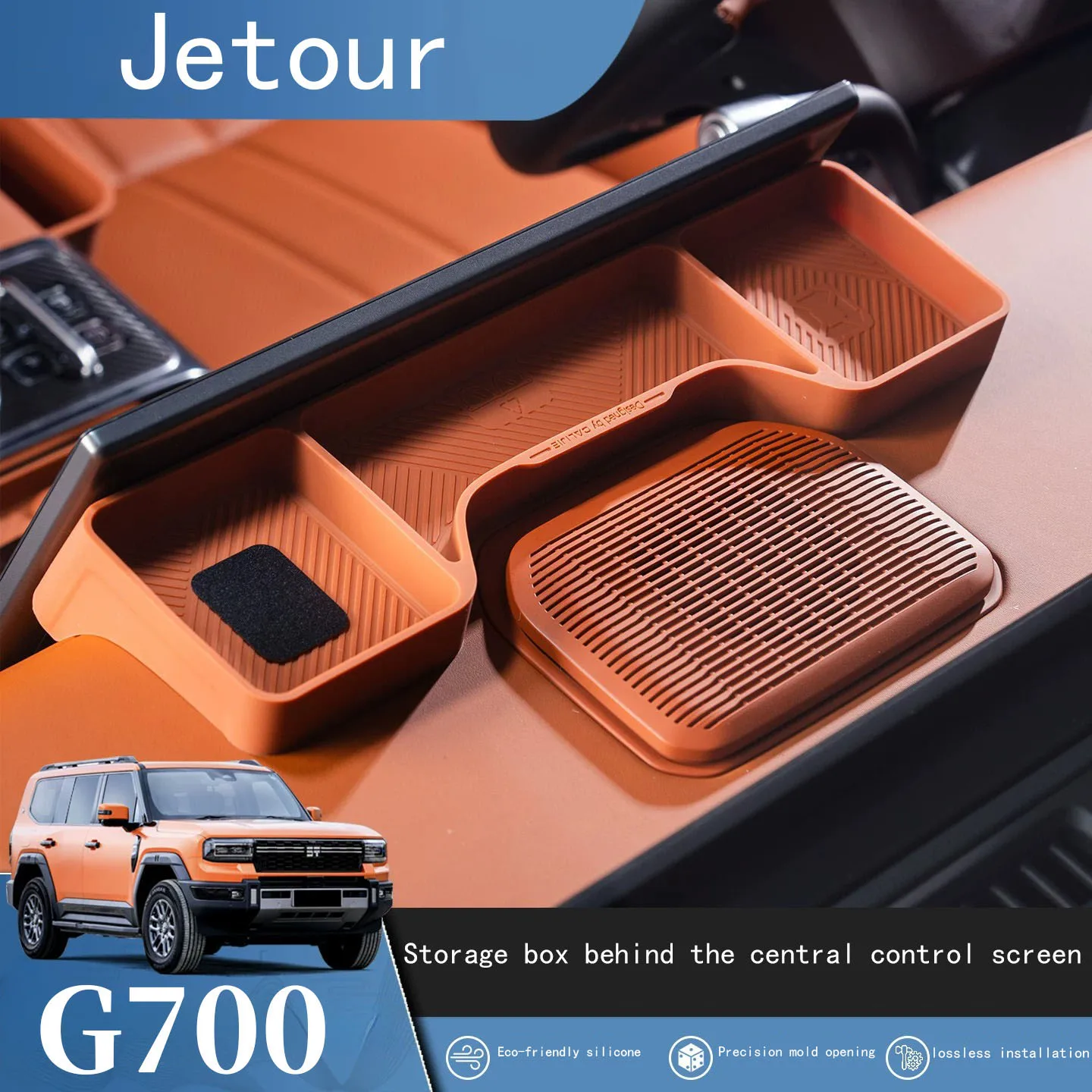 G700 For Chery Jetour G700 Silicone Protective Pad Behind The Central Control Screen Of The Car Dashboard Storage Box Auto modi
G700 For Chery Jetour G700 Silicone Protective Pad Behind The Central Control Screen Of The Car Dashboard Storage Box Auto modi